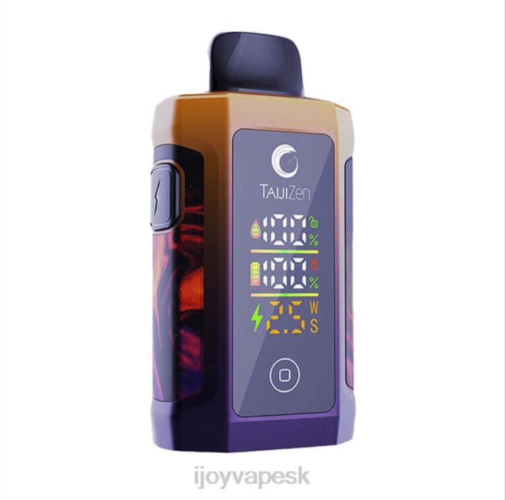 iJOY Vape Price | iJOY TaijiZen Judo 24 000 jednorazové vapy 8X0216 jablkové kiwi